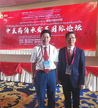 李乘伊院士曼谷论道  百年中医盛典擘画传承新篇  中医药文化大使