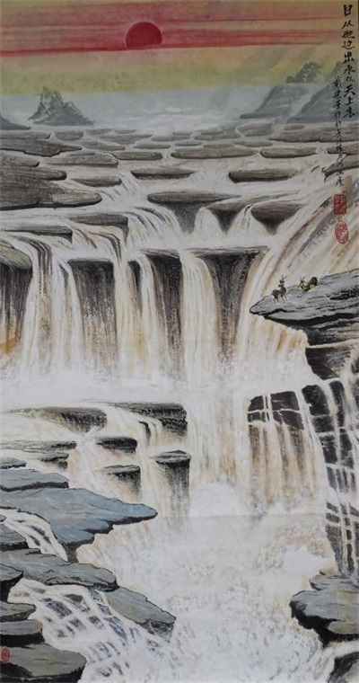 于山水间绘就艺术华章——评湖南国画家戴建华