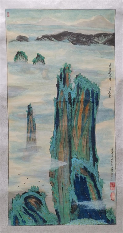 于山水间绘就艺术华章——评湖南国画家戴建华