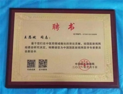 2026喜迎元旦非凡人物专题报道 中华医圣王叔和第八十七代传承人——王恩斌