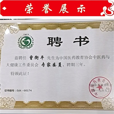 向劳模致敬 中国当代名医——曾衡平