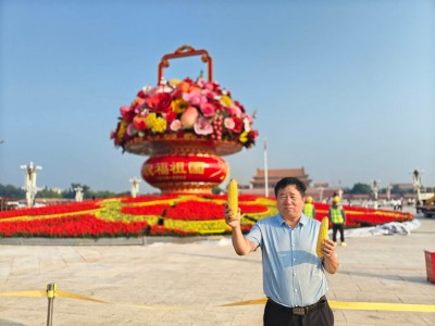 红色大健康产业链在丰收节亮相天安门广场 ——刘氏果业倡导“健康与高产并重”农业新风尚
