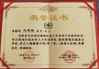 中华医圣王叔和第八十七代传承王恩斌