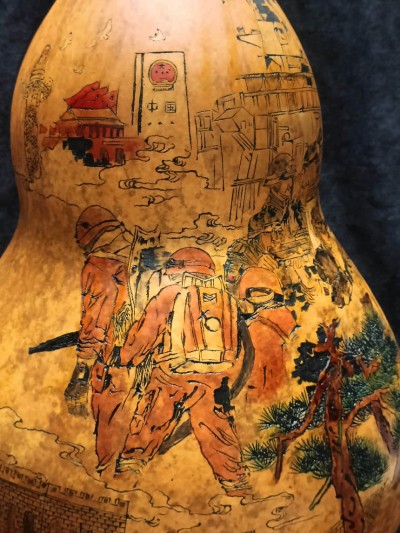 葫芦雕刻技艺第四代传承人——邢文亭